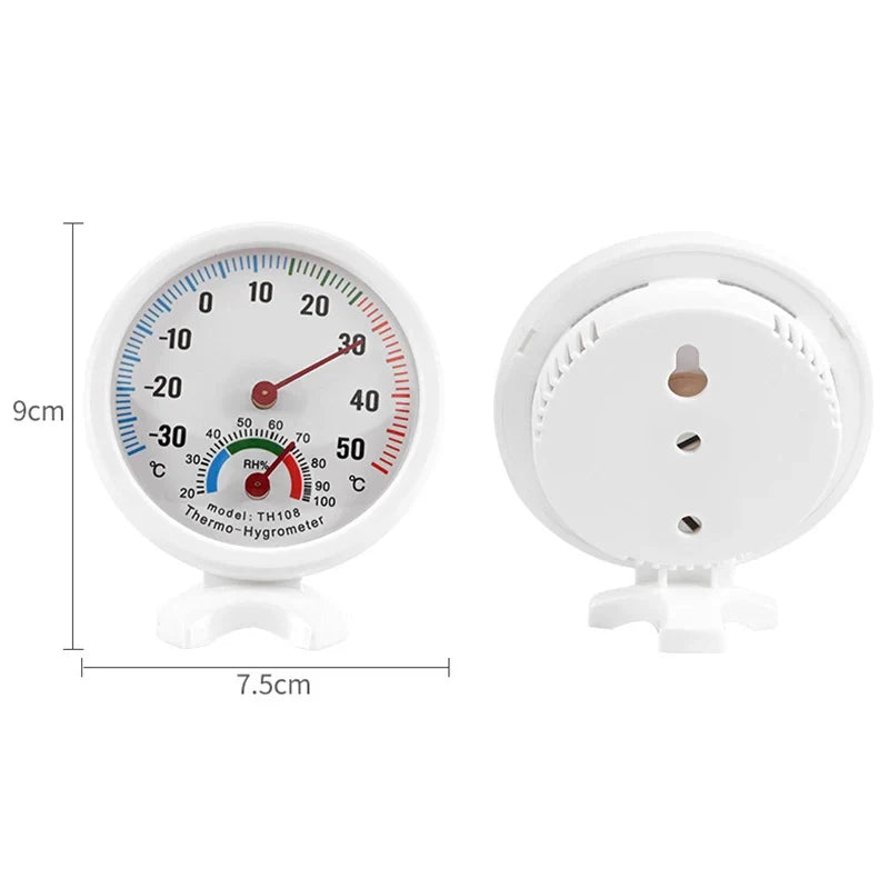 2 In1 Fridge Thermometer Hygrometer | Mini LCD Digital Temperature Humidity Meter