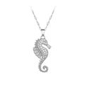 Seahorse Pendant Necklace | Light Luxury Niche Jewelry for Women