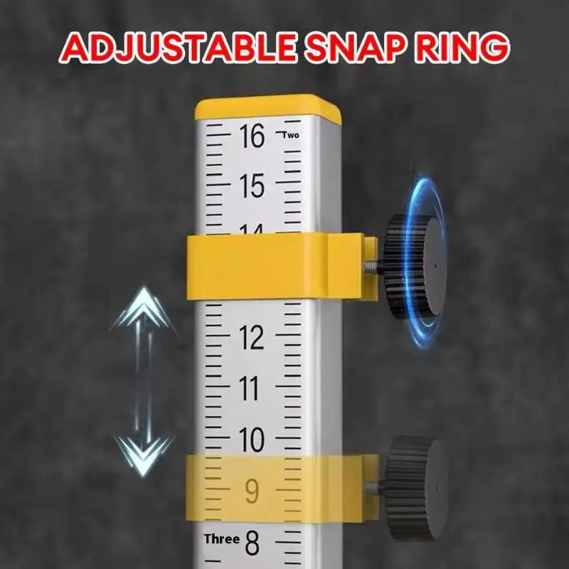Special 0-160mm Aluminum Alloy Tile Leveling Ruler | High Precision Horizontal Bubble Measuring Tool