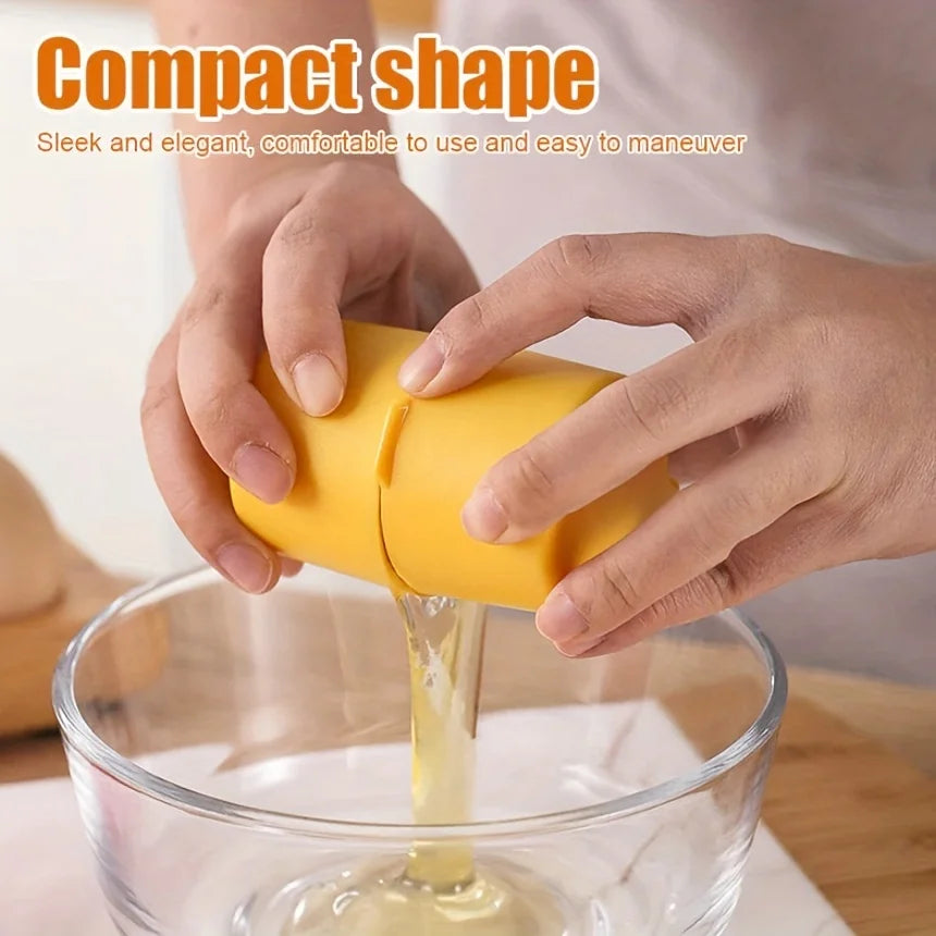 Manual Egg Shell Opener | Non-Stick Plastic Egg Cracker for Raw and Boiled Eggs