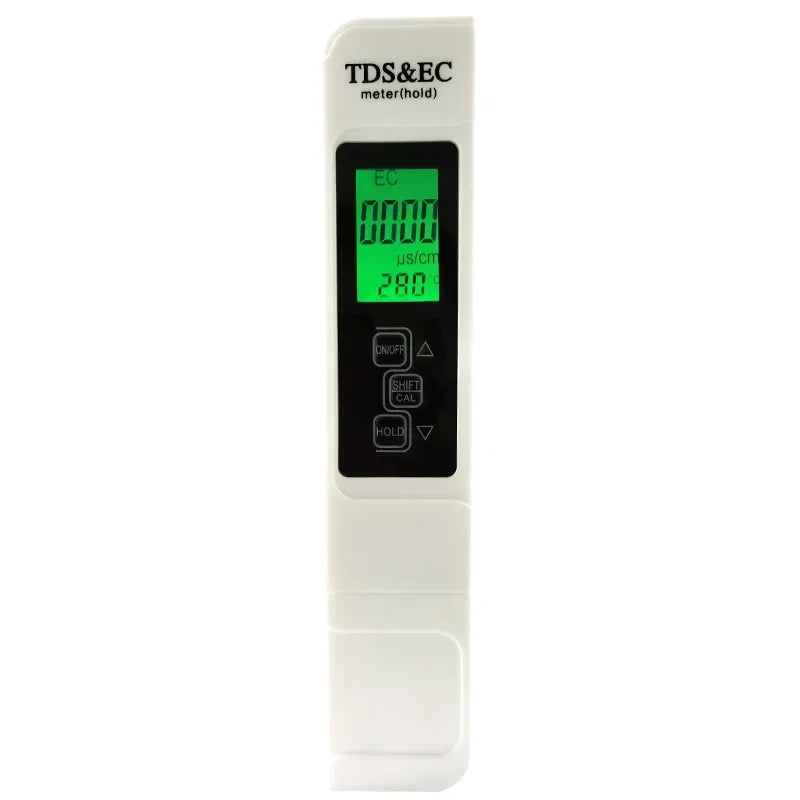 TDS Meter 3 in 1 Water Quality Tester | EC Conductivity and Temperature Monitor