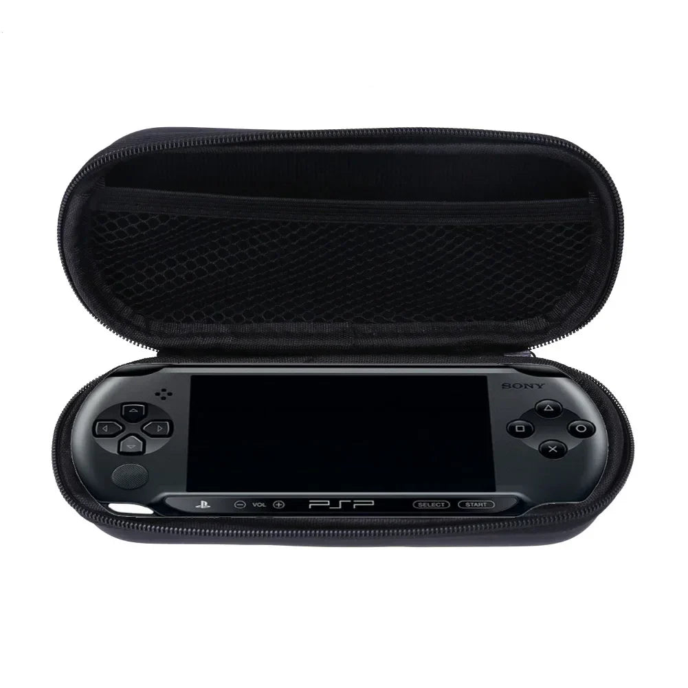 PSP Carrying Case | Hard Shell Travel Pouch for Sony PSP 1000 2000 3000