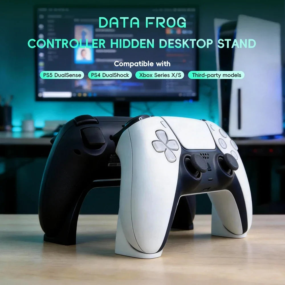 DATA FROG Controller Stand for PS5 Xbox Series X | Minimalist Gamepad Display Holder