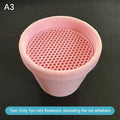Mini Flower Pot Cat Whisker Holder | Pet Fur Collector Desktop Keepsake