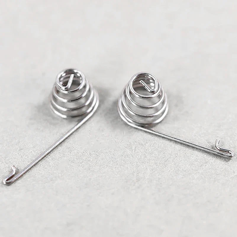 Trigger Button Springs Replacement Kit Xbox 360 | 2/6/10 Pack Silver Springs for LT RT Battery Connector