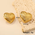 LUXUKISSKIDS Fairy Flower Earrings Stud | Gold-Plated Stainless Steel Piercing Jewelry for Women