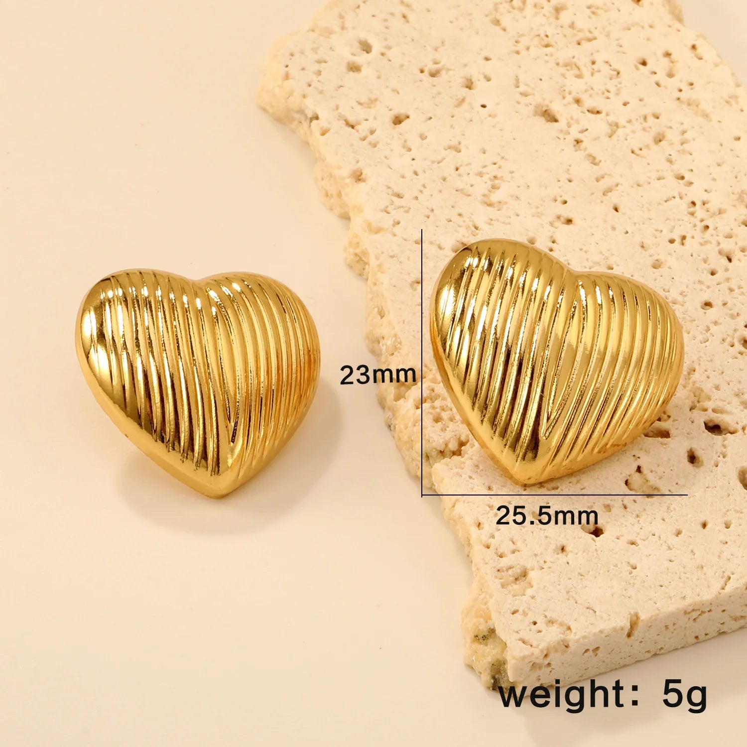 LUXUKISSKIDS Fairy Flower Earrings Stud | Gold-Plated Stainless Steel Piercing Jewelry for Women