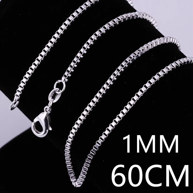 Andara 925 Sterling Silver Gold-Plated Box Chain Necklace | Fashion Basic Choker for Women