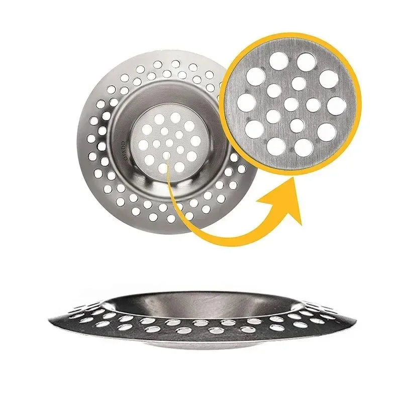 Kitchen Sink Strainer | Stainless Steel Mesh Drain Filter for Sink and Bathroom