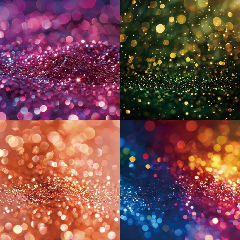 24 Sheets 6"x6" Glimmer Colorful Paper Pad | Decorative Scrapbook & Card Making Paper