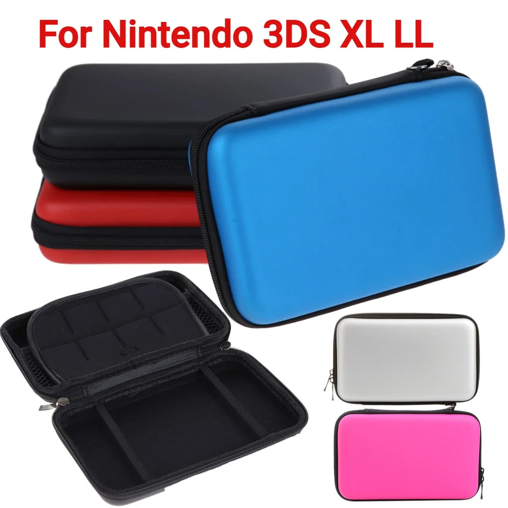 EVA Skin Carry Hard Case Bag for New 3DS XL LL with Strap | Durable Protective Travel Pouch