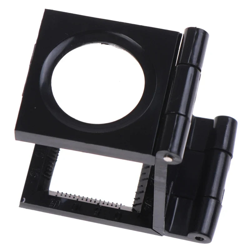 10X 28mm Folding Magnifier Stand Loupe | Textile Optical Glass Tool