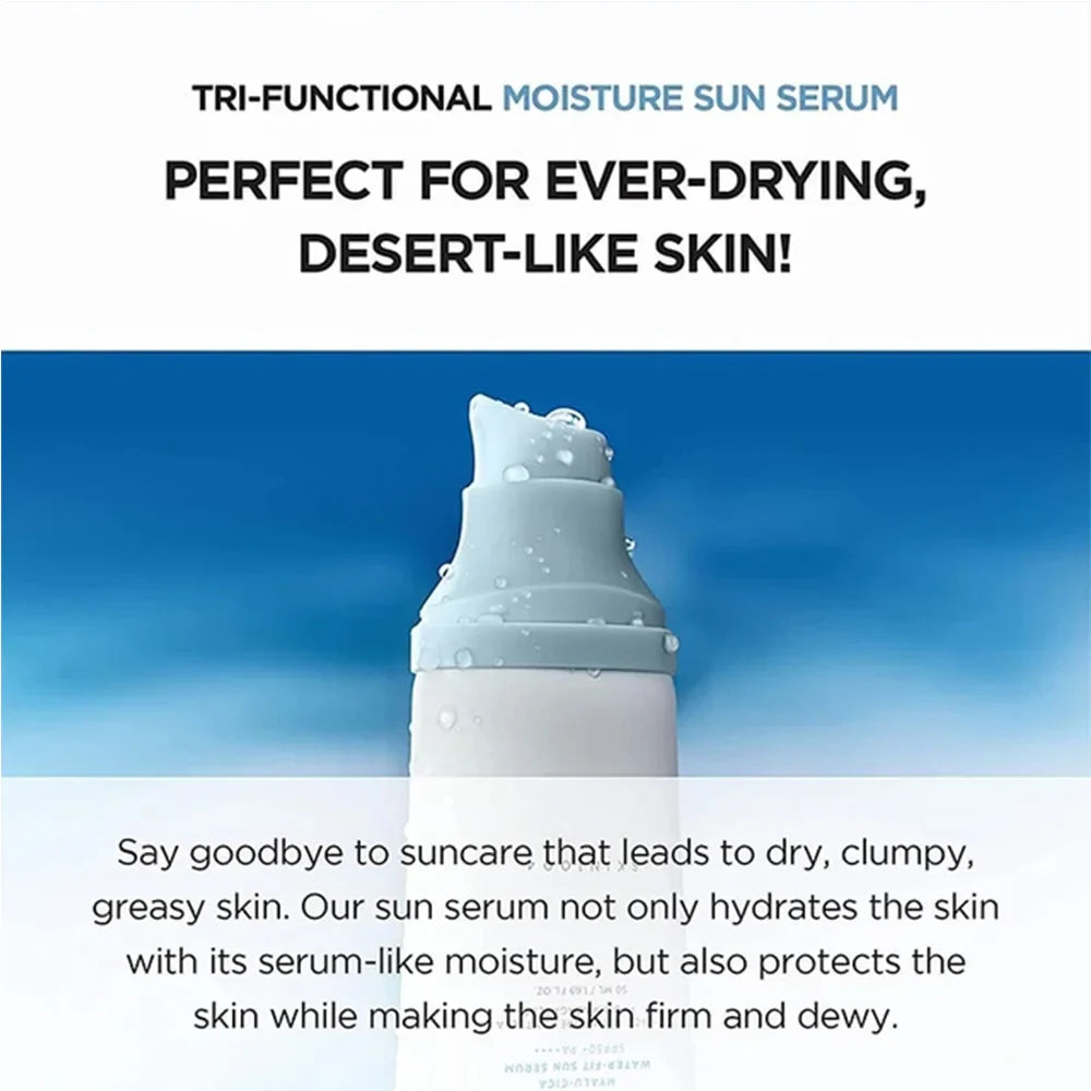 Original 50 Facial Sunscreen Centella Protector Solar Sunblock Skin Whitening Cream Korean Moisturizing Protector New Care Body