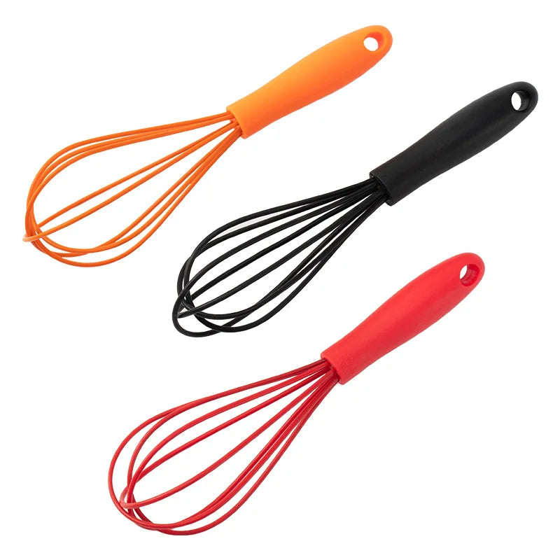 Mini Silicone Egg Beater | Manual Cream Whisk Baking Tool