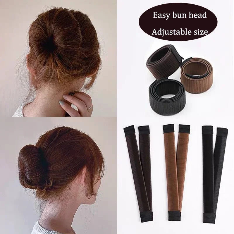For Beam Twister Hairpin Bagel Sofia Twist Hair Donut Bun Accessory | Industrial Style Hair Tool