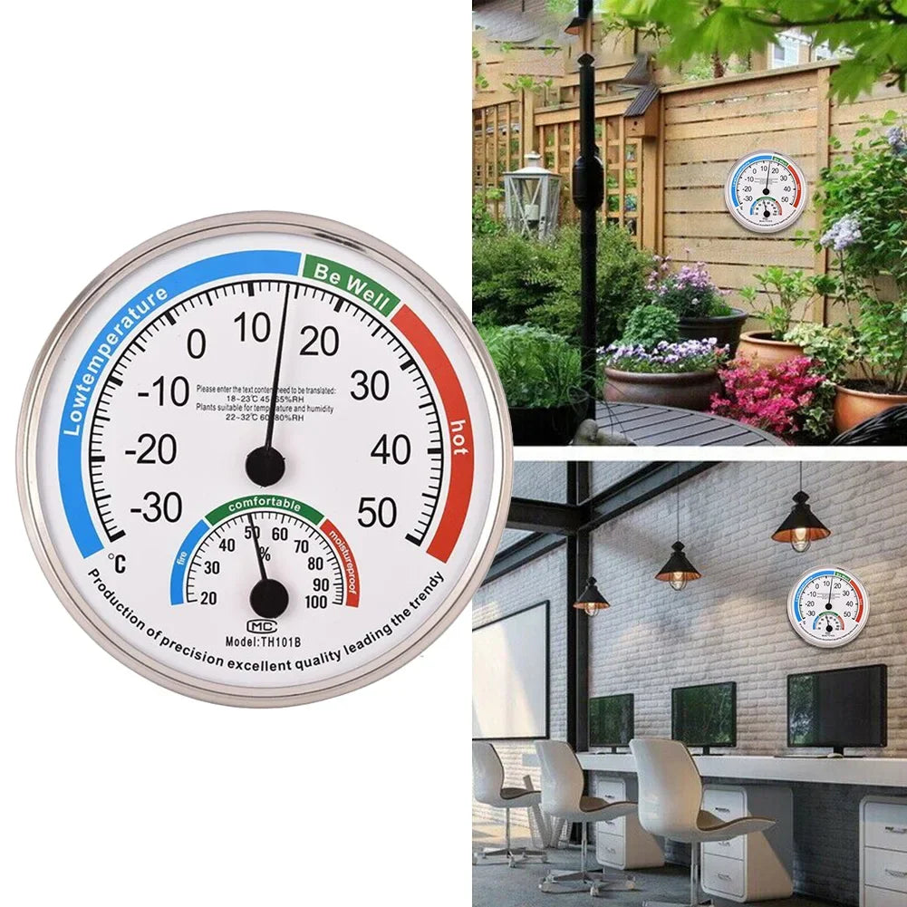 Pointer Type Thermometer Hygrometer | Indoor Temperature and Humidity Monitor