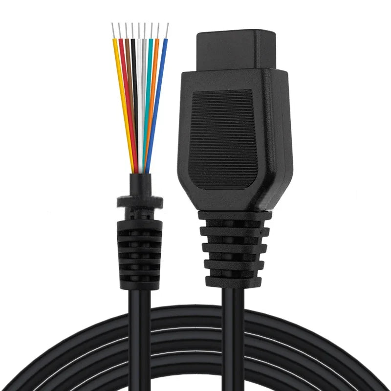 Sega Genesis 2 Control Cable | 9Pin Mega Drive 2 Gamepad Extension Cord