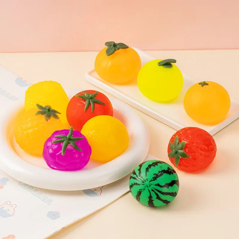 Taba Squishy Cool In Summer Tomatoes Water Balloon | Unbreakable Artificial Fruit Squeeze Toys for Beach Water Fights