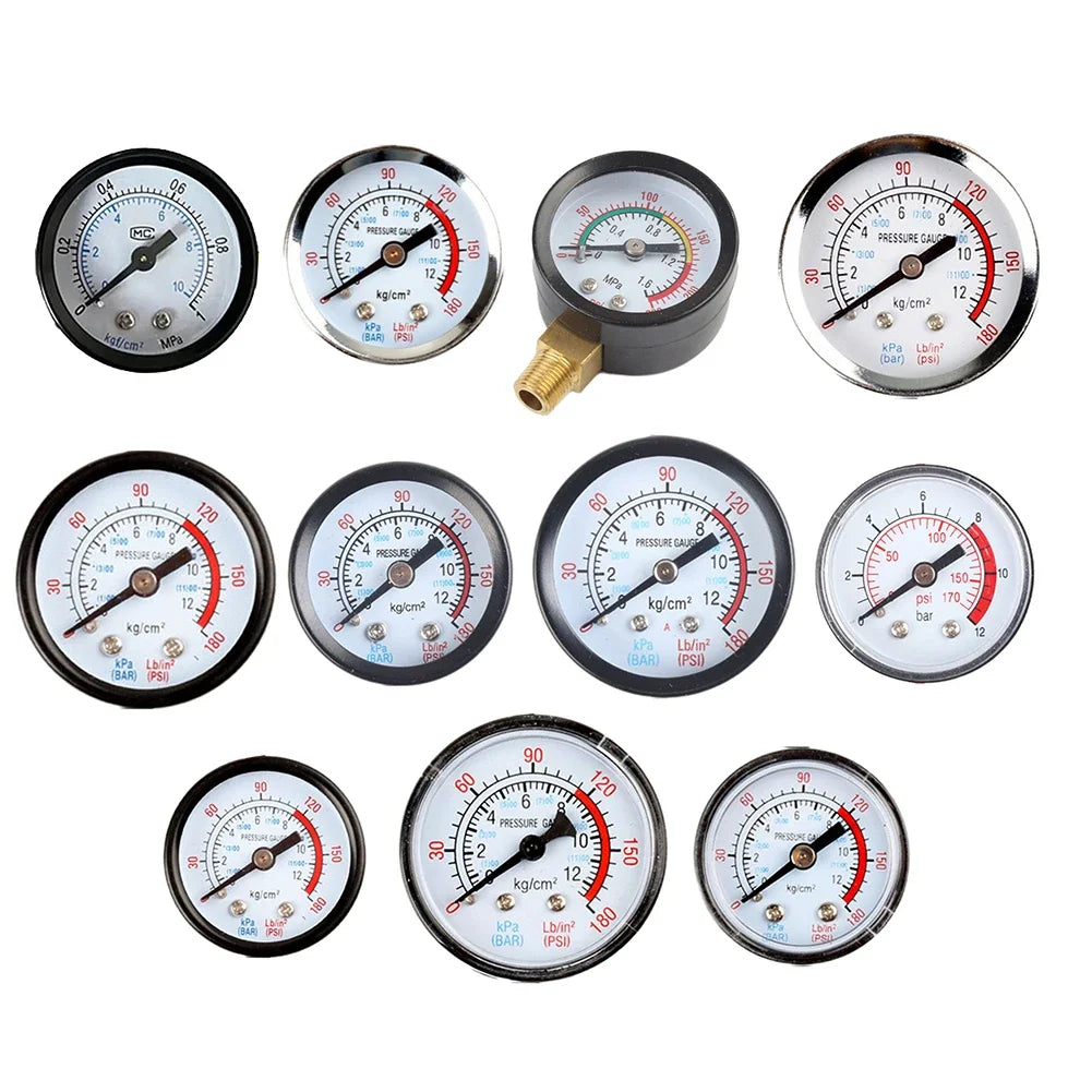 1pc Pressure Gauge for Air Compressor | Power Tool Replacement Accessory