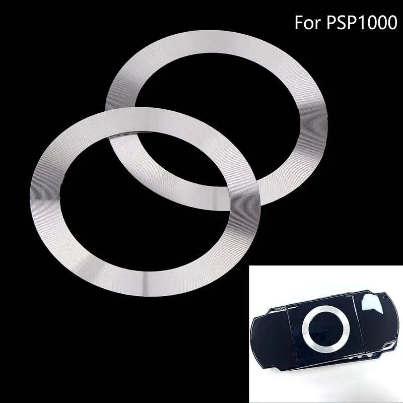 PSP 1000 UMD Game Console Decorative Back Cover Ring | Steel and Copper Replacement Part