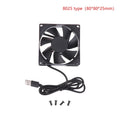 USB Router Fan Cooling 50mm 80mm 90mm 120mm | 5V Brushless PC Cooler