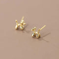925 Sterling Silver Balloon Dog Stud Earrings | Fashion Animal Jewelry for Women Girls