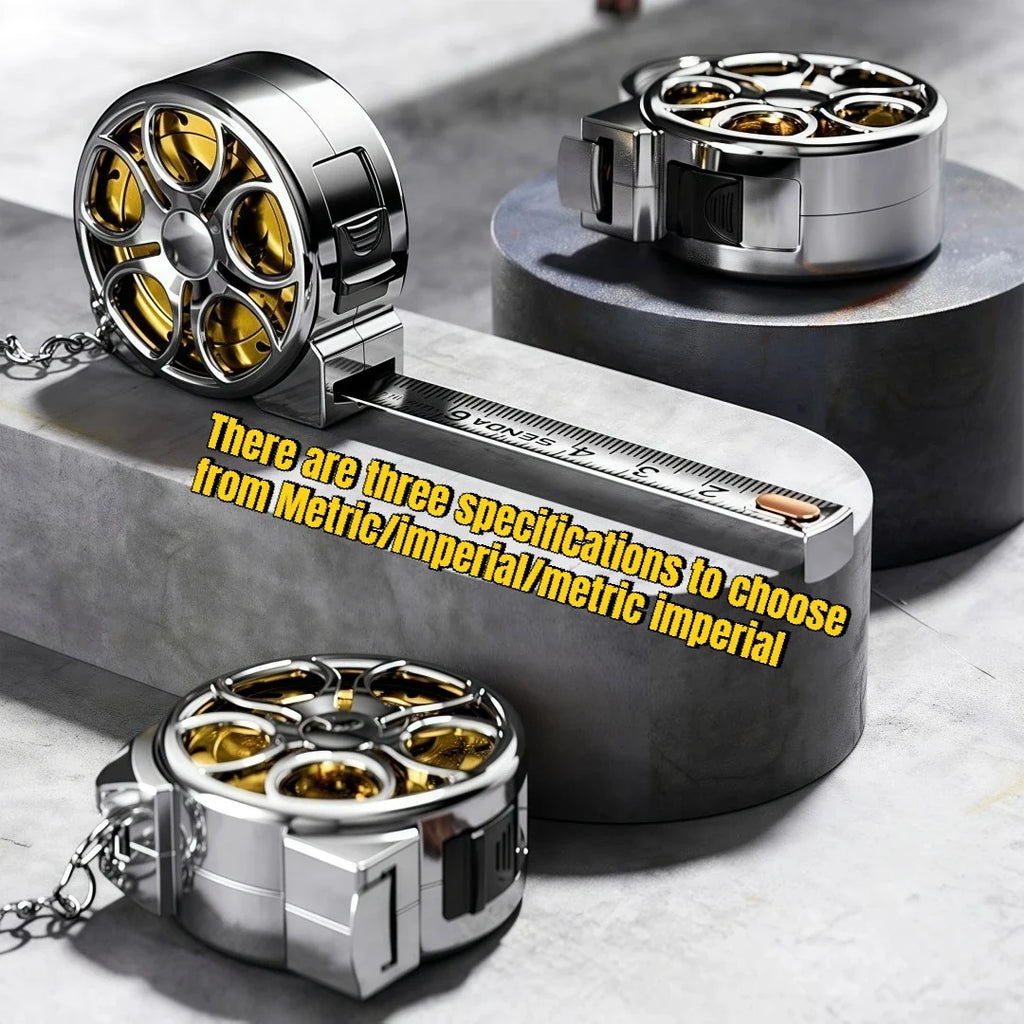 Portable Mini Tape Measure Retractable 2m | Small Household Measuring Tool for DIY