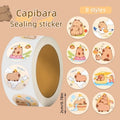 400pcs Cute Capybara Stickers | DIY Scrapbook and Reward Seal Set