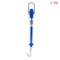 Tubular Spring Scale Dynamometer | Plastic Newton Meter for Classroom Science Labs