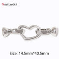 2/4/6Pcs Gold Color Round Jewelry Clasps | Locks For Bracelet Necklace Making Supplies