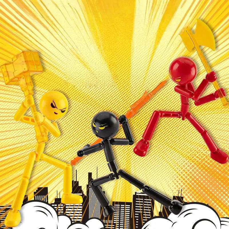 Multi-jointed Stickman Action Figure | 3D Printing Mannequin Toy