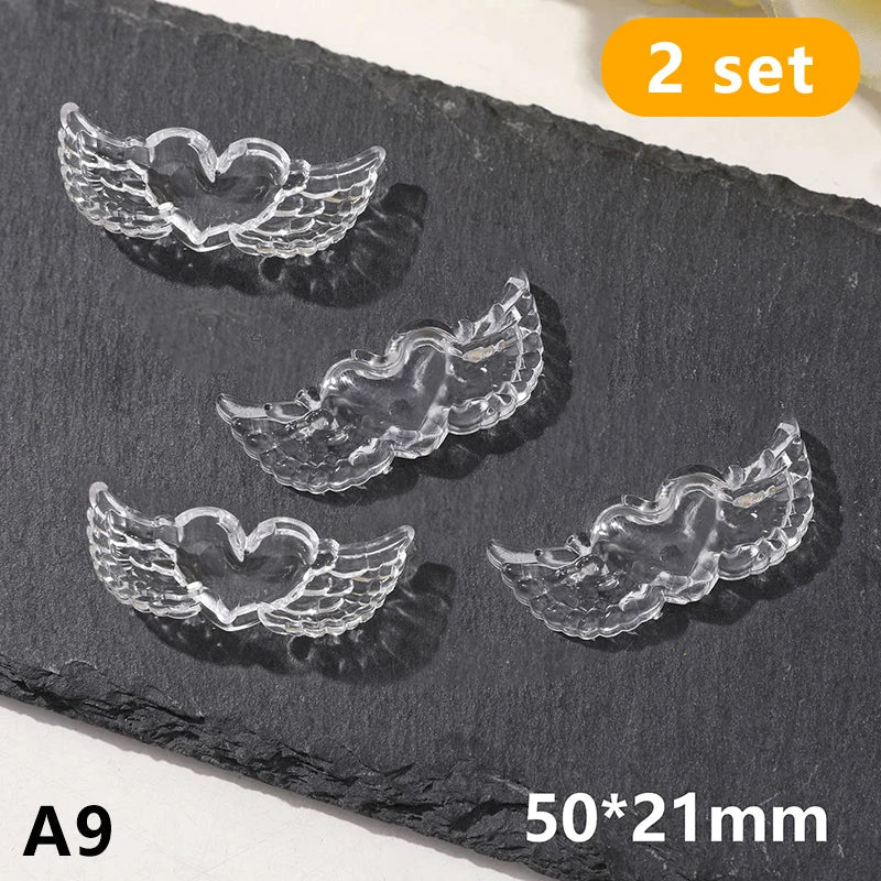 2pcs Pet Hair Keepsake Box | Transparent Dog Cat Fur Storage for DIY Memorial Decor