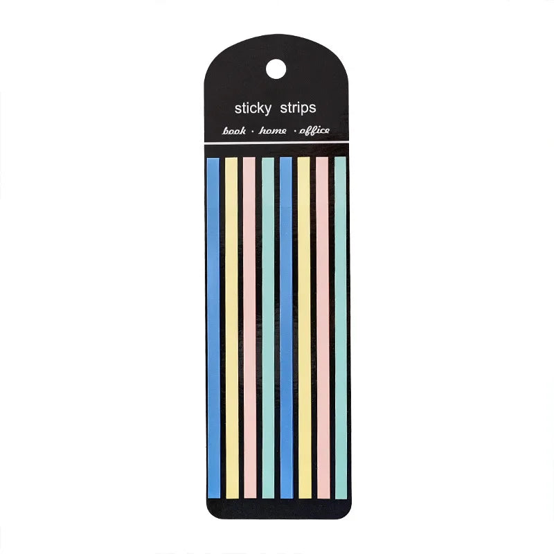 160Pcs Color Stickers Transparent Fluorescent Index Tabs | Sticky Note Flags for School and Office