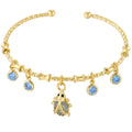 Golden Star Charm Cuff Bracelet | Trendy Fashion Jewelry for Women