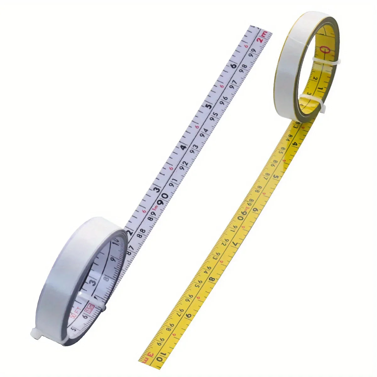 Steel Adhesive Tape Measure | Imperial and Metric Scale Ruler Sticker