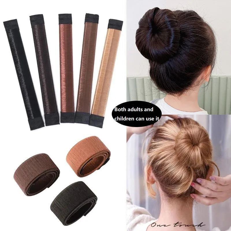 For Beam Twister Hairpin Bagel Sofia Twist Hair Donut Bun Accessory | Industrial Style Hair Tool