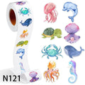 Cute Animal Roll Stickers | Fun Decorative Labels for Kids