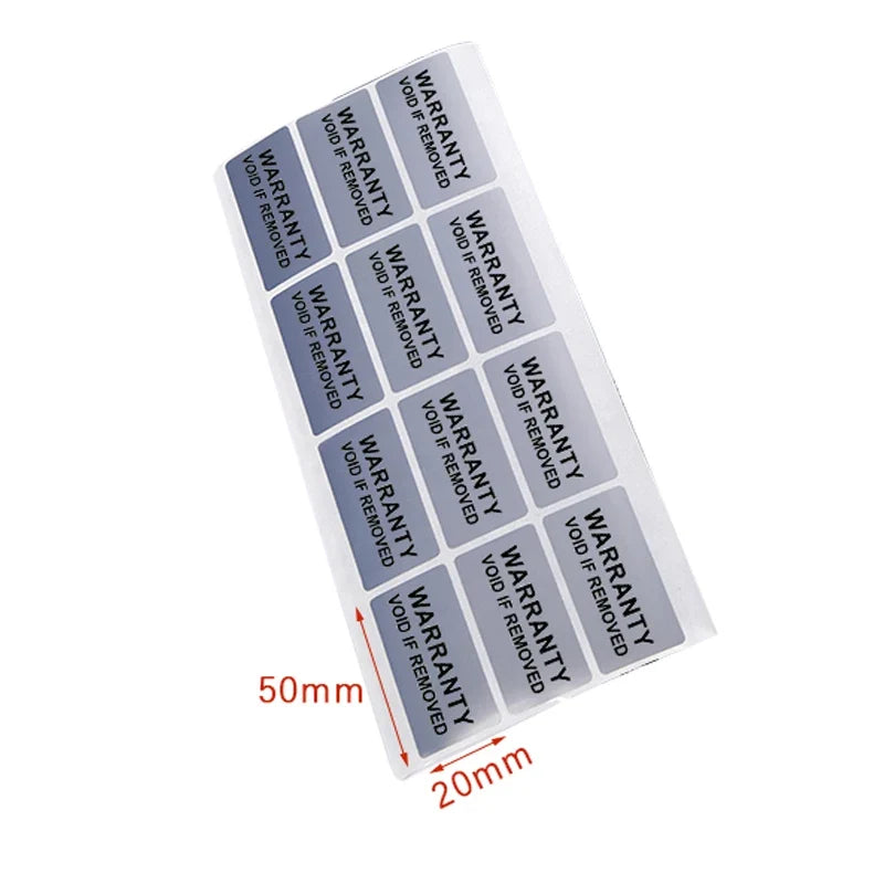 Tamper Proof Void Labels | Disposable Security Seal Stickers