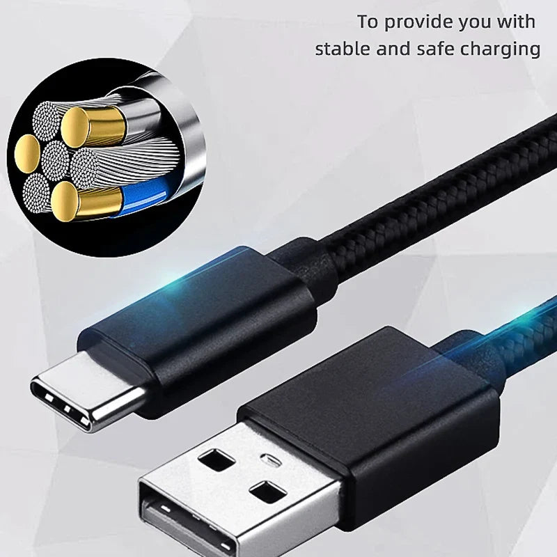 DATA FROG 10ft USB C Charging Cable for PS5 and Xbox Series X|S Controller | Fast Gamepad Power Cord