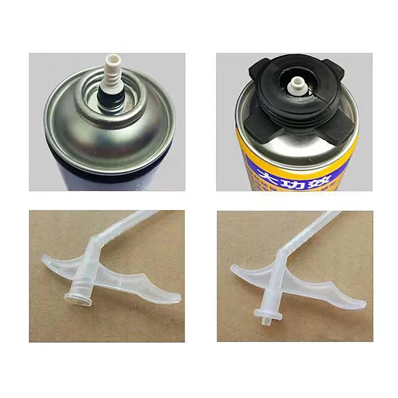 10 PCS Spray Foam Nozzle Tubes | Replacement Gap Filling Nozzles for Polyurethane Foam Gun