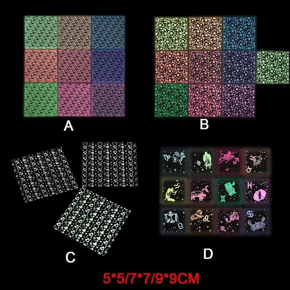 Luminous Origami Paper | Glow-in-the-Dark Craft Sheets for Night Projects