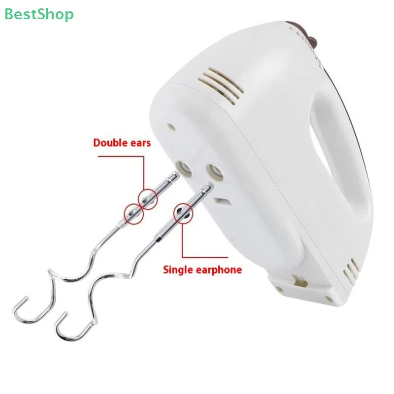 Stainless Steel Handheld Egg Whisk | Electric Mixing Stick for Baking