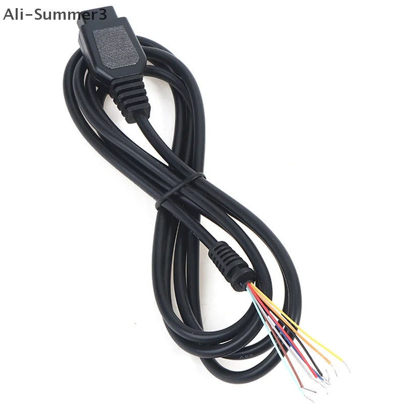 9 Pin 1.5M Extension Cable for Sega Genesis 2 MD2 Controller