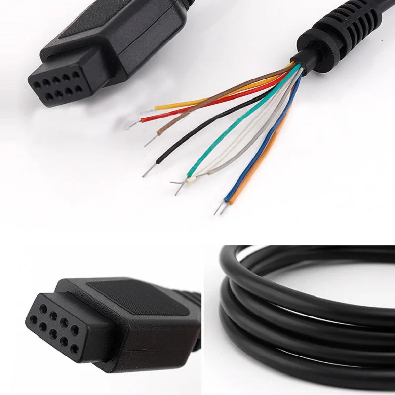Sega Genesis 2 Control Cable | 9Pin Mega Drive 2 Gamepad Extension Cord