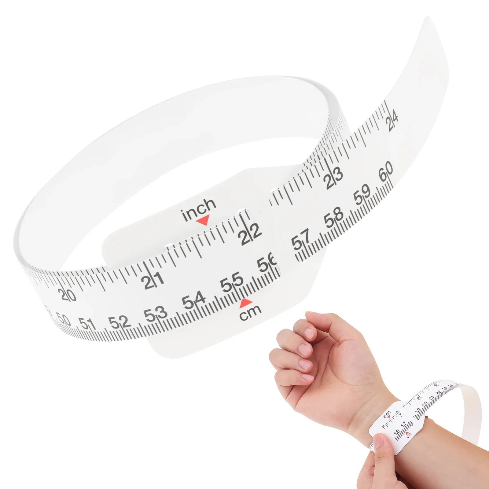 60cm Newborn Head Measuring Tape | Portable Pediatric Head Circumference Ruler