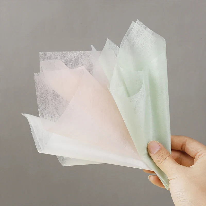 40Pcs Korean Flower Wrapping Paper Set | Floral Bouquet Packaging for Gift Decoration