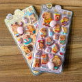 Capybara Sticker Set | 2-Pcs Planner Embellishments
