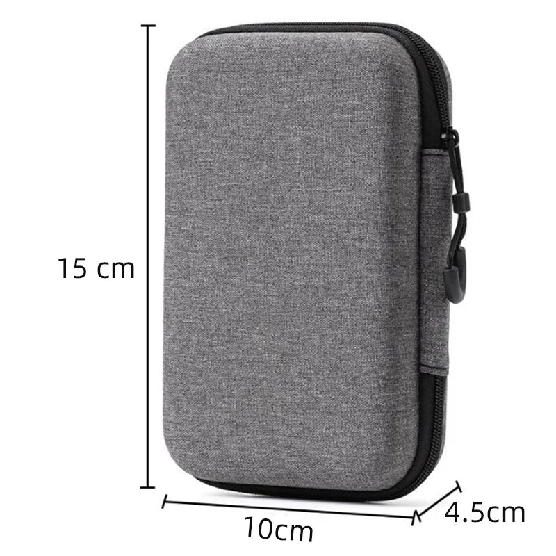 Hard Case for RG35XX Plus / Miyoo Mini Plus / R36S / R35S | Anti-Shock Portable Gaming Carrying Pouch