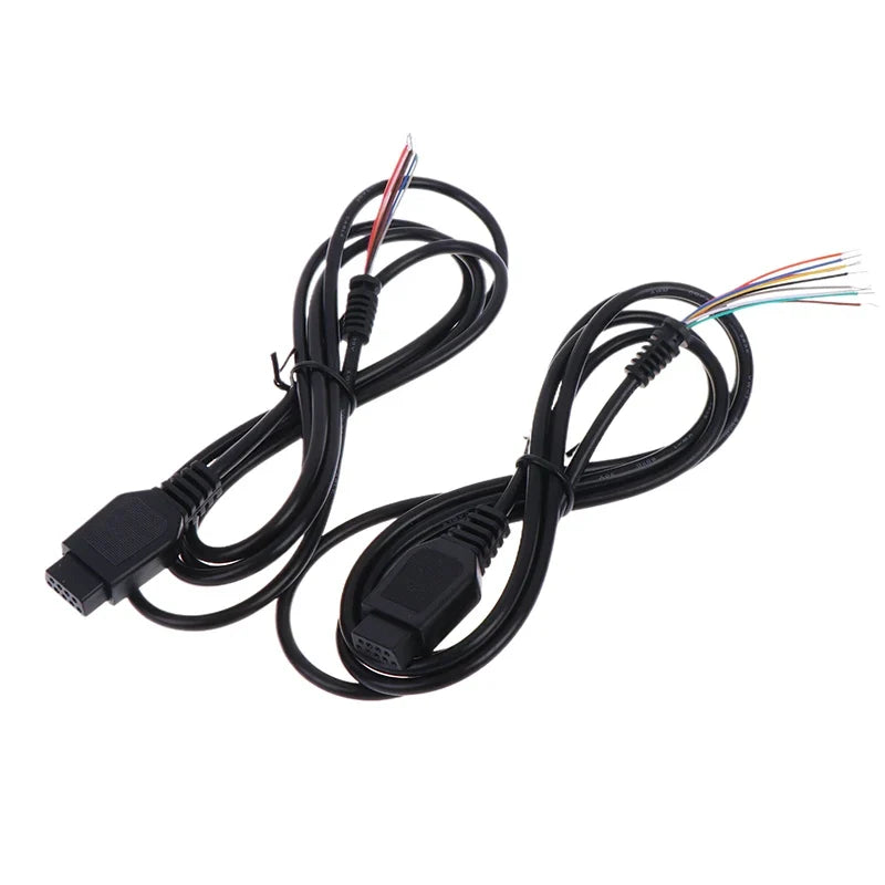 9Pin Controller Extension Cable for Sega Mega Drive 2 | 1.5m Gamepad Cord