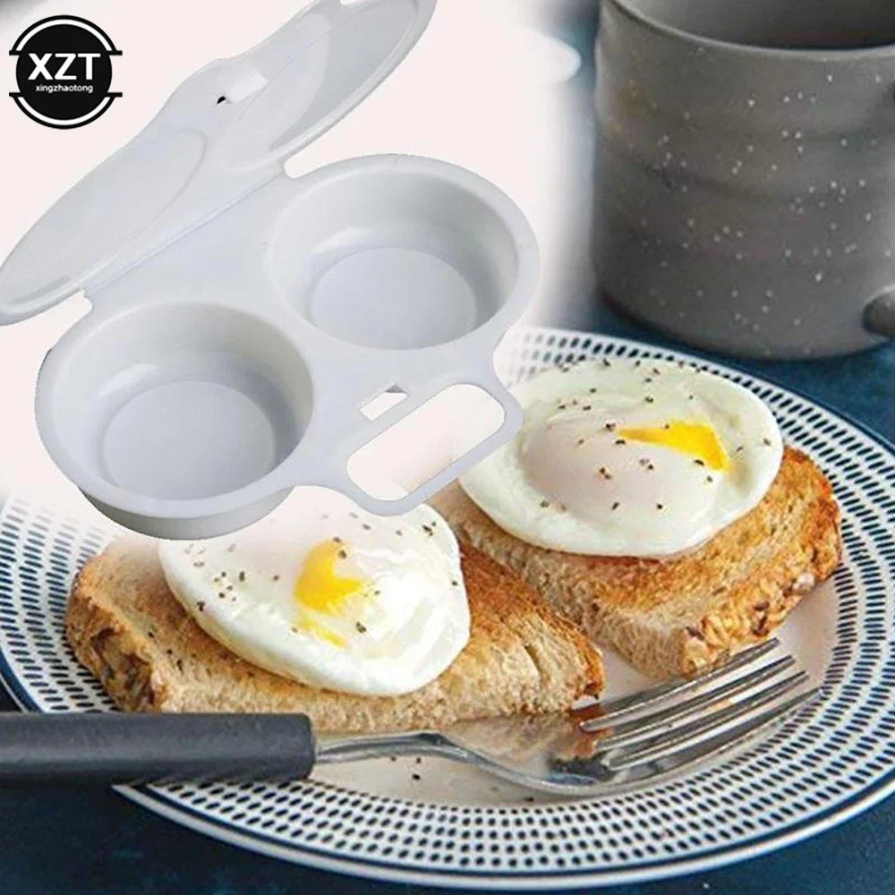 Microwave Egg Steamer | Food Grade Plastic Egg Poacher for Quick Breakfast